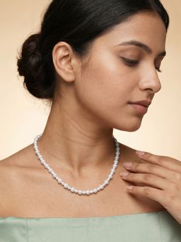 GIVA - White Ornella Pearl Necklace
