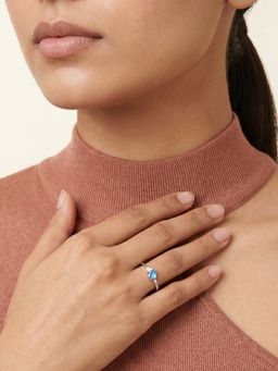 GIVA - Blue Dreamy Ring
