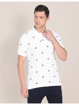 U.S. POLO ASSN. - Heritage Print Polo T-shirt