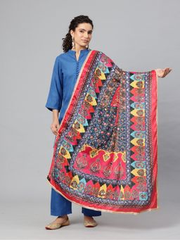 SWI STYLISH - Multicolored Chiffon Dupatta