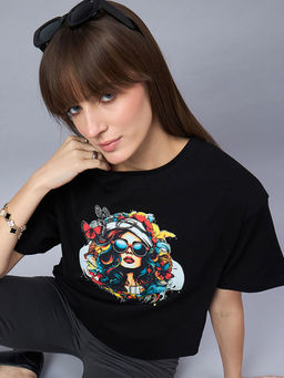 98 Degree North - Women Cotton Oversized Tshirt