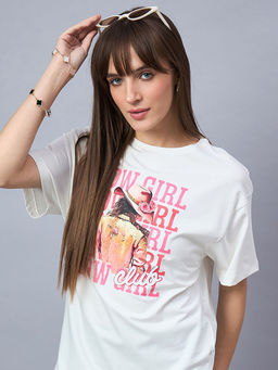 98 Degree North - Women Cotton Oversized Tshirt