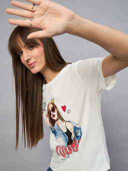 98 Degree North - Women Cotton Tshirt