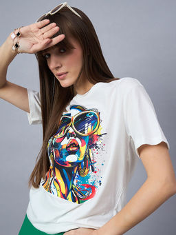 98 Degree North - Women Cotton Tshirt