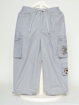 THE BABY TRUNK - Animal Lover Cargo Pants Grey