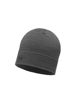 Buff - Lightweight Merino Wool Hat Solid Grey Hat - Lw Merino