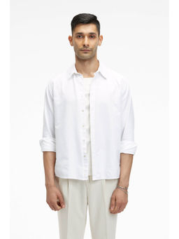 TERRA LUNA - Zouk White Astro Sheen Shirt
