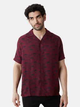 The Souled Store - Men Official Marvel Chibi Pattern Multi Summer Shirts