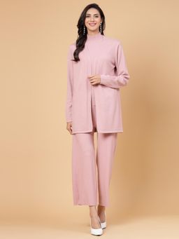 Mafadeny - Women Peach Co-Ord (Set of 3)