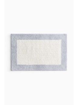 H&M - Blue Tufted Bath Mat