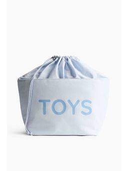 H&M - Blue Canvas Storage Basket