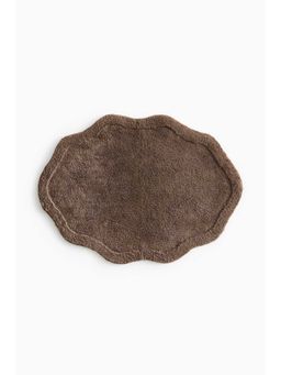 H&M - Brown Tufted Cotton Bath Mat