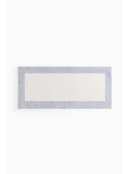 H&M - Blue Tufted Bath Mat