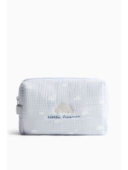 H&M - Blue Cotton Muslin Changing Bag