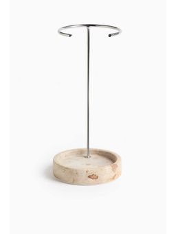 H&M - Beige Marble Jewellery Stand