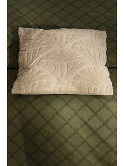 H&M - Beige Tufted-Motif Cushion Cover