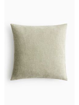 H&M - Green Chenille Cushion Cover
