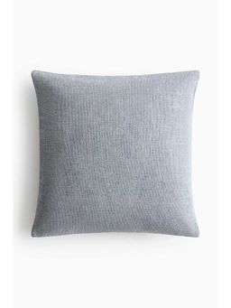 H&M - Blue Chenille Cushion Cover