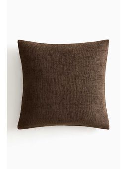 H&M - Brown Chenille Cushion Cover