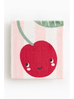 H&M - Pink Patterned Fleece Blanket