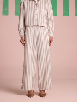 Muvazo - Brown Sienna Streak Pant