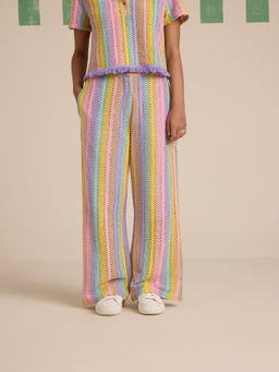 Muvazo - Multi-Colour Cassata Swirl Pant