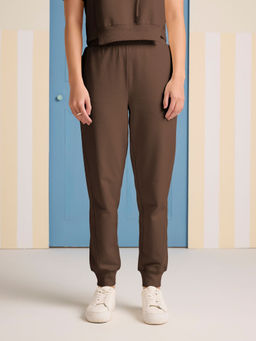 Muvazo - Brown Cocoa Ease Joggers
