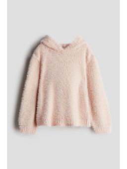 H&M - Fluffy-knit hoodie