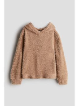 H&M - Fluffy-knit hoodie