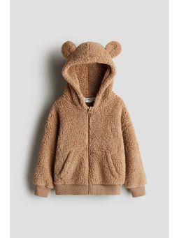 H&M - Teddy zip-through hoodie