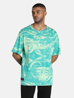 Puma - Mercedes AMG Petronas Motorsports F1 Statement AOP Men Green T-Shirt