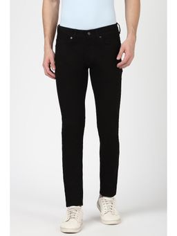 Peter England - Men Dark Black Slim Fit Jeans