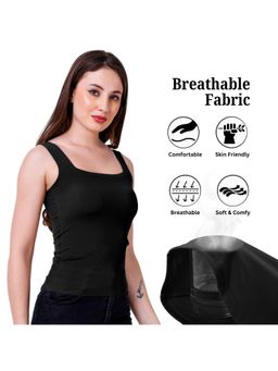 CareDone - Stylish Stretchable Padded Camisole with Wide Straps