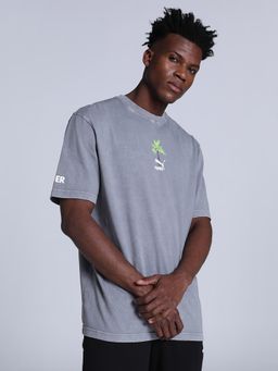 Puma - X 1der Relaxed Mens Gray T-shirt