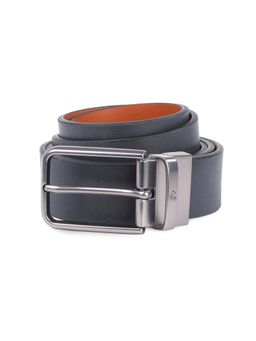 United Colors of Benetton - Haarlem Leather Men Reversible Belt - Blue & Tan