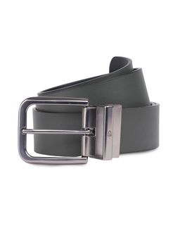 United Colors of Benetton - Rouchel Leather Men Reversible Belt - Olive & Black