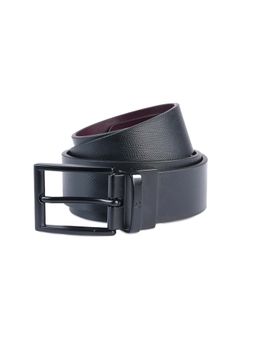 United Colors of Benetton - Aarberg Leather Men Reversible Belt - Blue & Wine