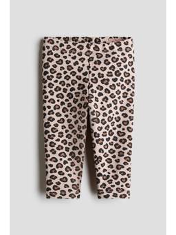 H&M - Girls Beige Brushed-Inside Leggings