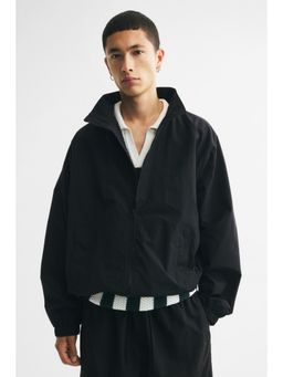 H&M - Men Black Windproof & Water-Repellent Jacket