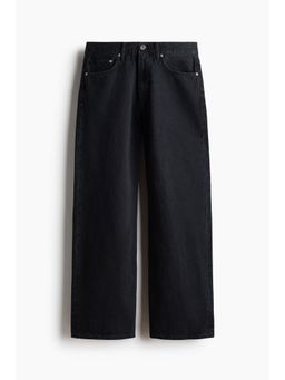 H&M - Men Black Loose Straight Jeans