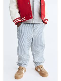 H&M - Boys Blue Patterned Denim Trouser