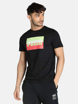 Puma - Graphic Tee Iv Men Black T-shirt
