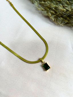 Nekhi - Elite Stone Necklace - Green