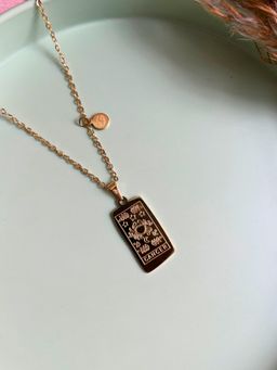 Nekhi - Zodiac Necklaces - Cancer - Gold