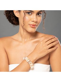 MAASHA - Natural Shell Chip Bracelet For Women