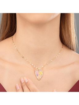 MAASHA - Heart Pendant Necklace For Women