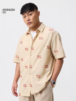 The Souled Store - Cotton Linen: Indie Marine Men Cotton Linen Shirts
