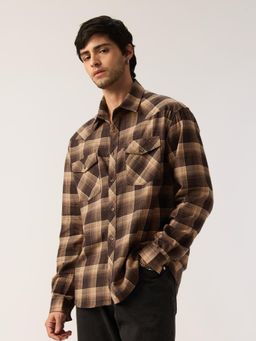 The Souled Store - Plaid Shirt: Carafe Men Utility Shirts