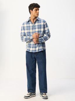 The Souled Store - Plaid Shirt: Moonlight Men Shirts