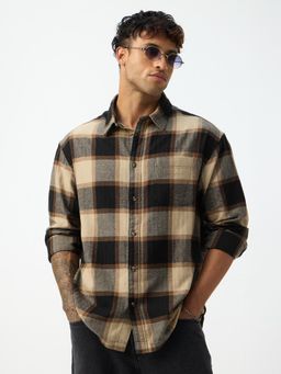 The Souled Store - Plaid Shirt: Sea-Side Men Relaxed Shirts
